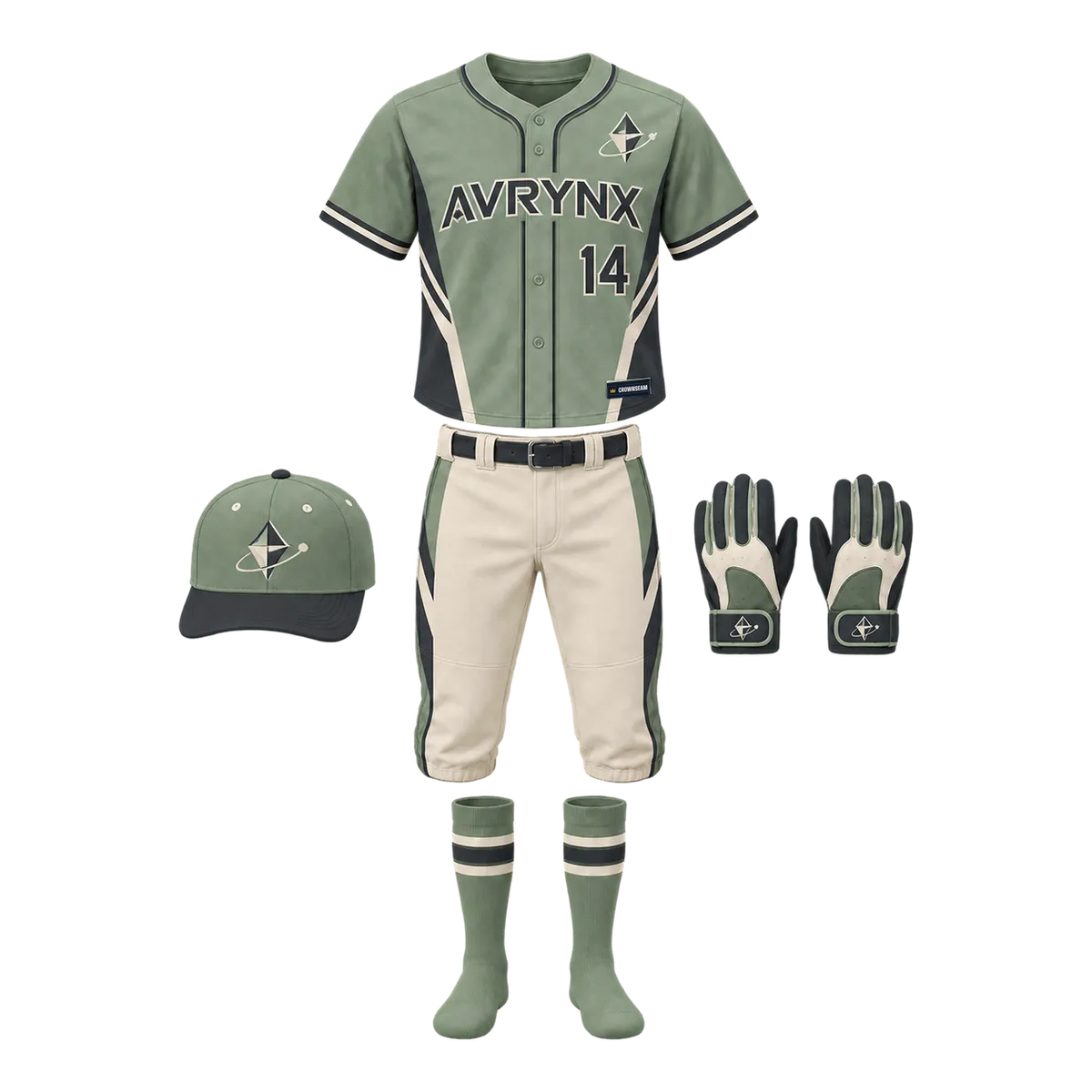 Avrynx Modern Baseball design