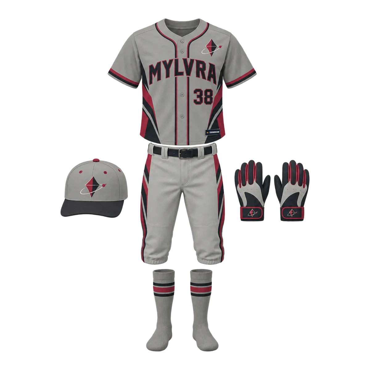 Mylvra Modern Baseball design