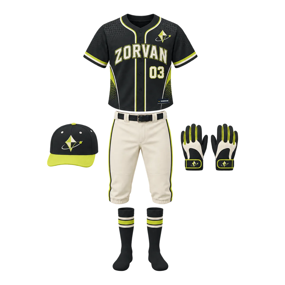 Zorvan Pro Baseball design