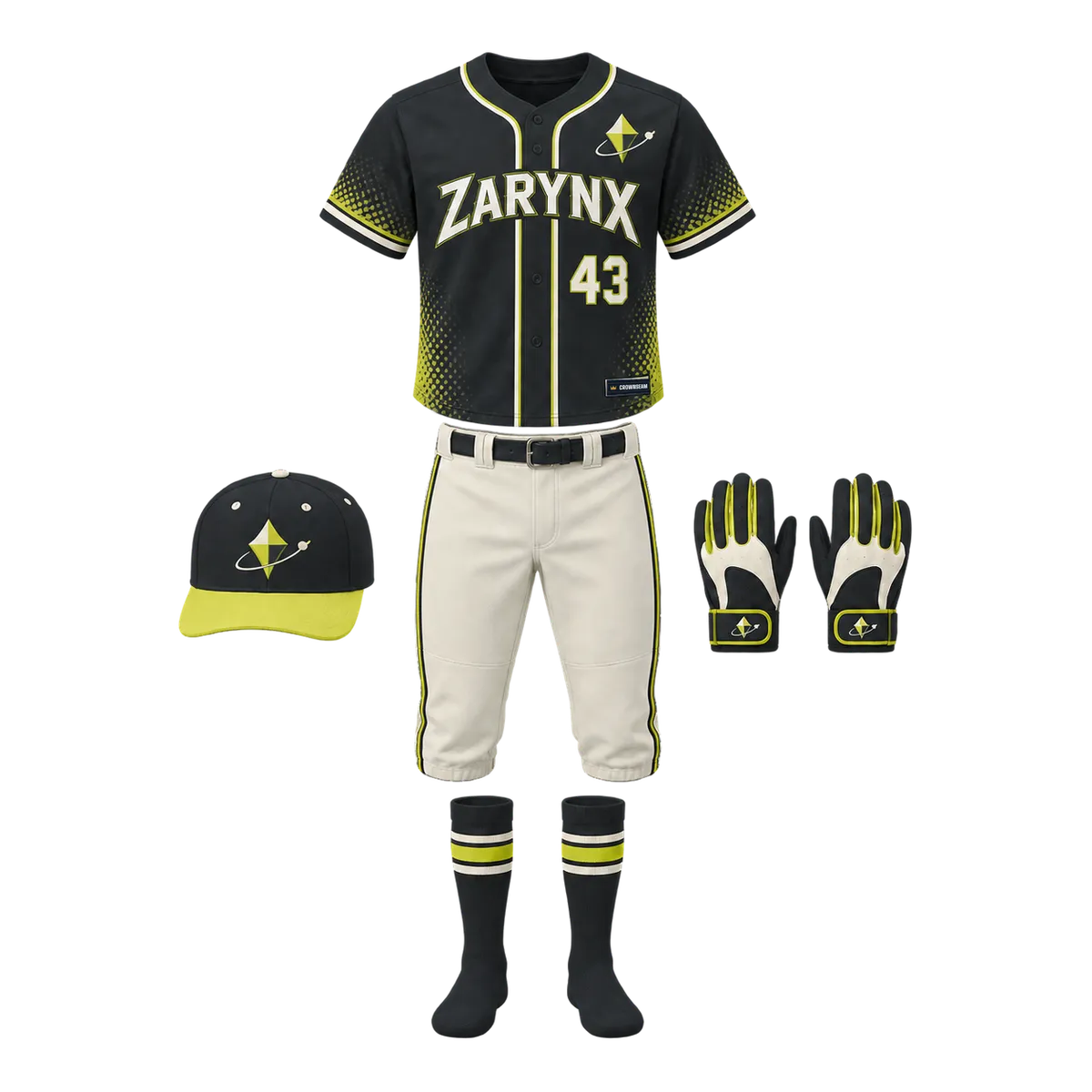 Zarynx Pro Baseball design