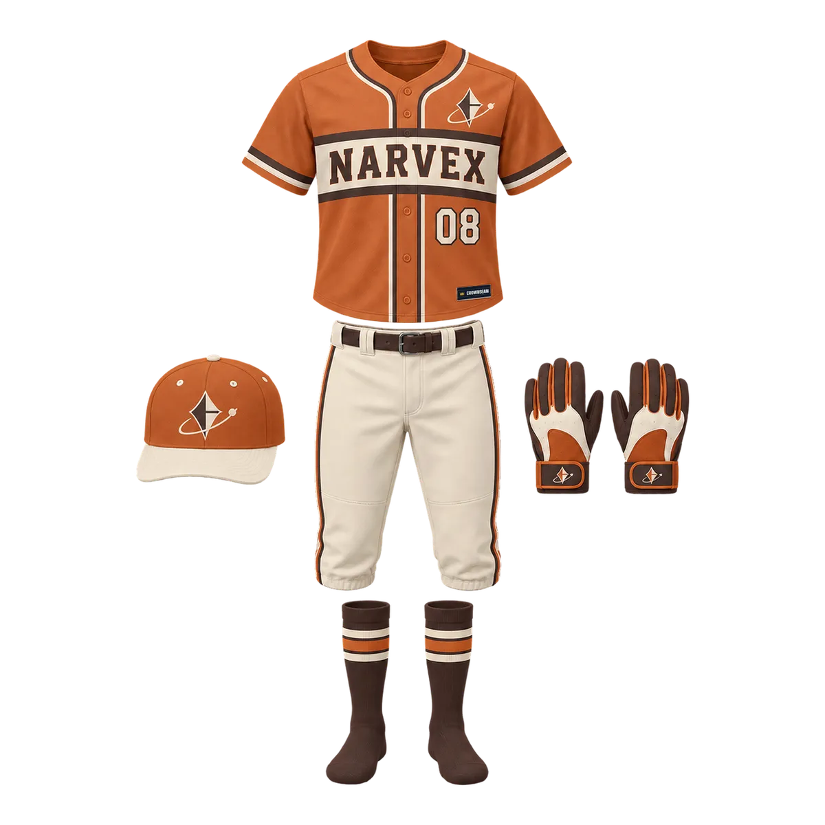 Narvex Retro Baseball design
