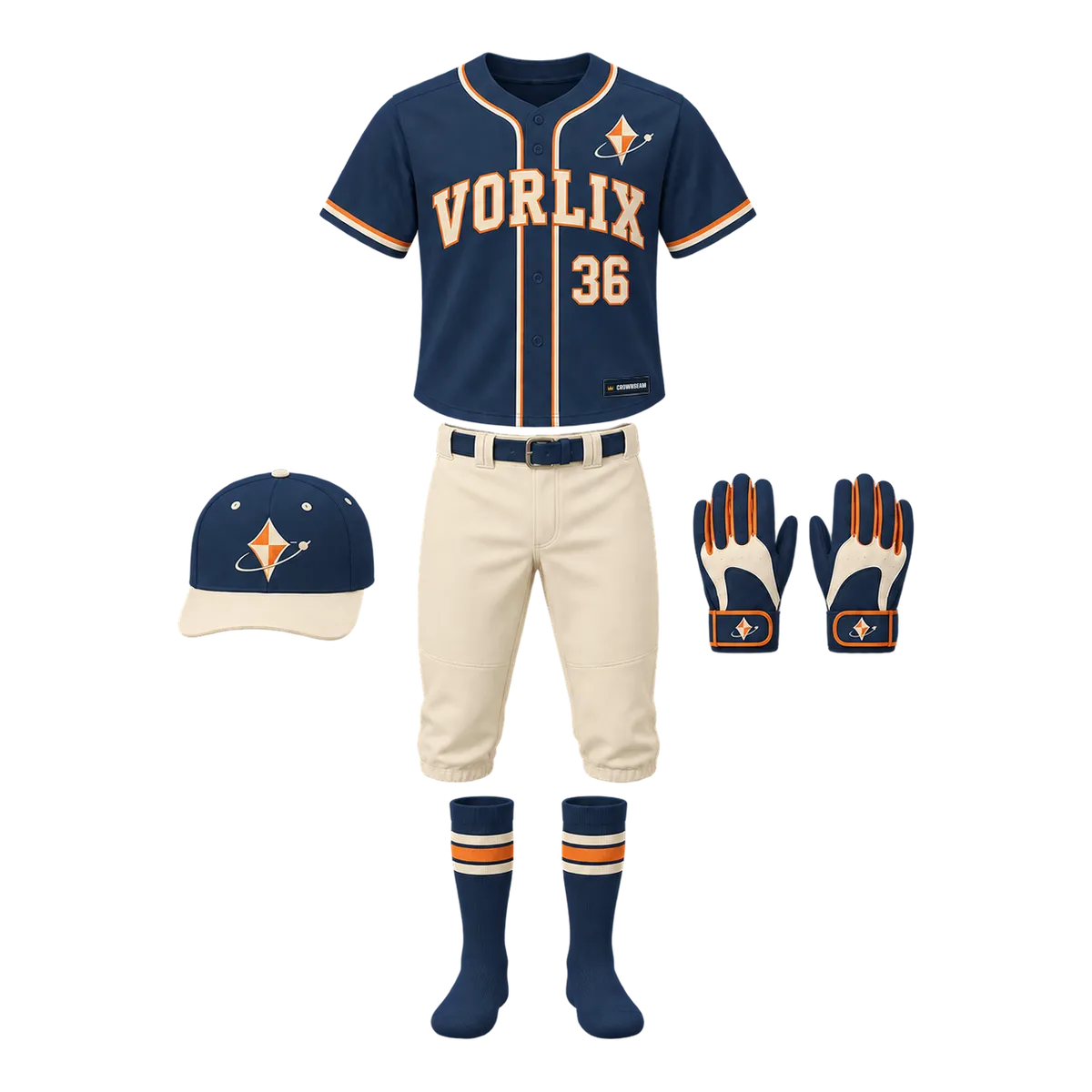 Vorlix Retro Baseball design