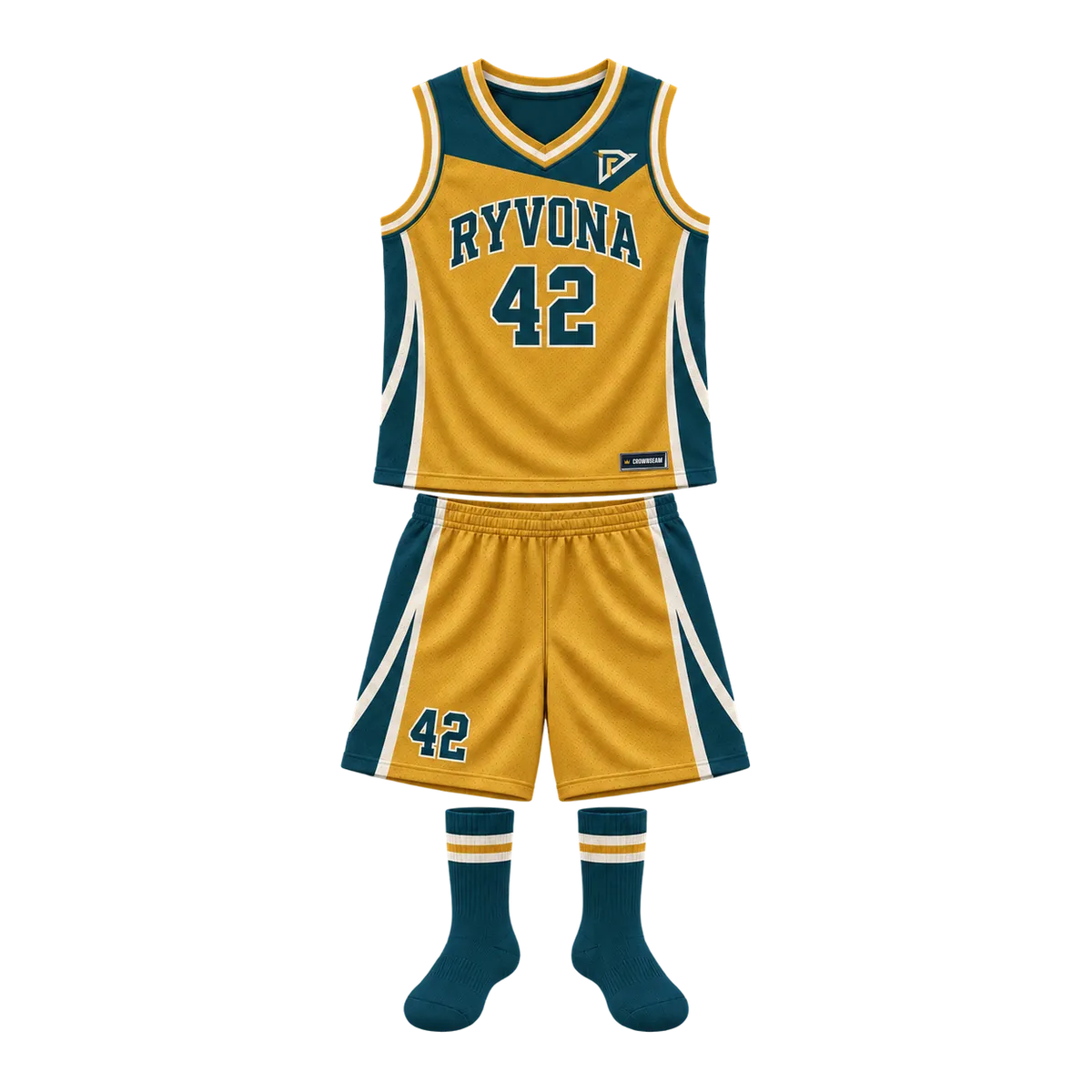 Ryvona Retro Basketball design