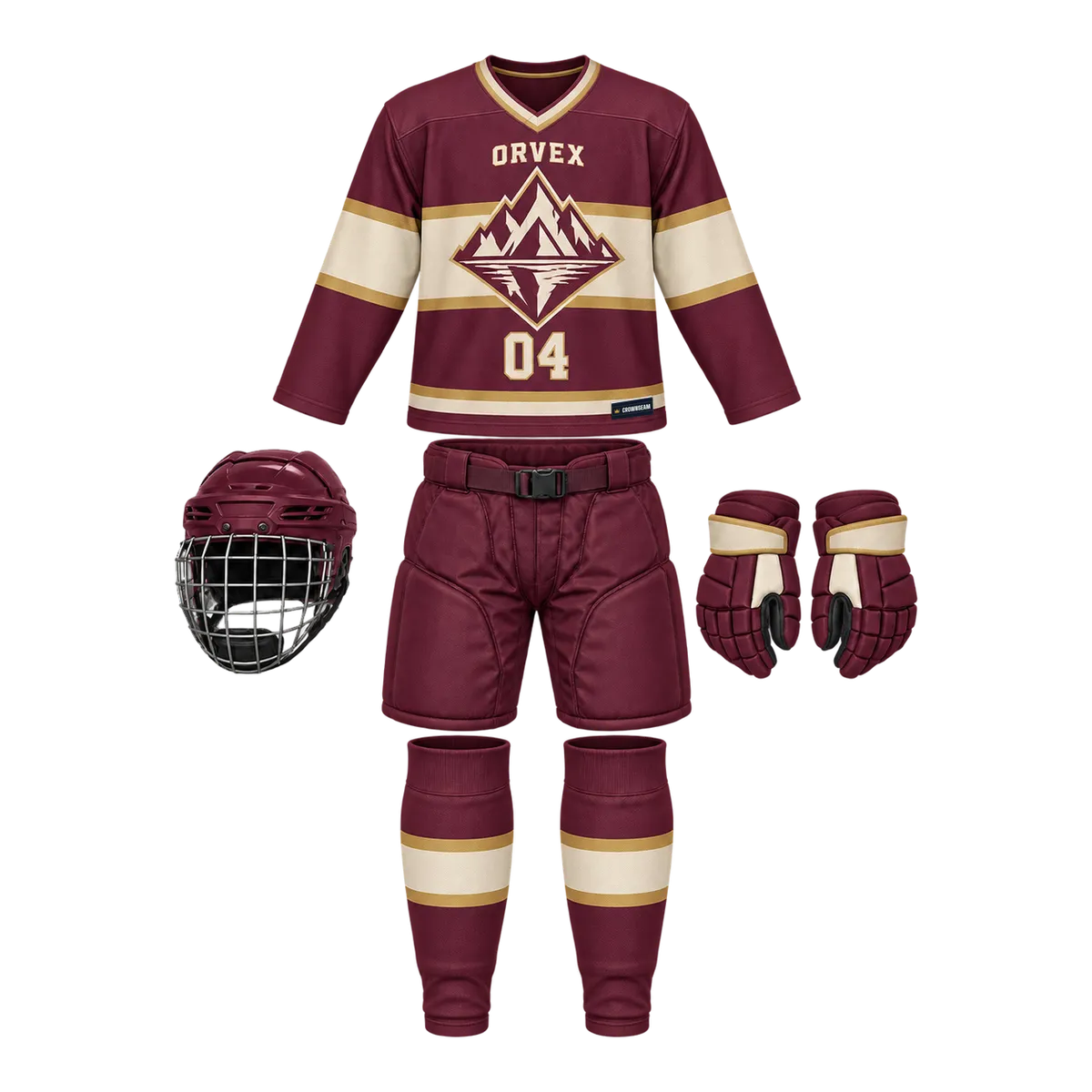 Orvex Retro Ice Hockey design