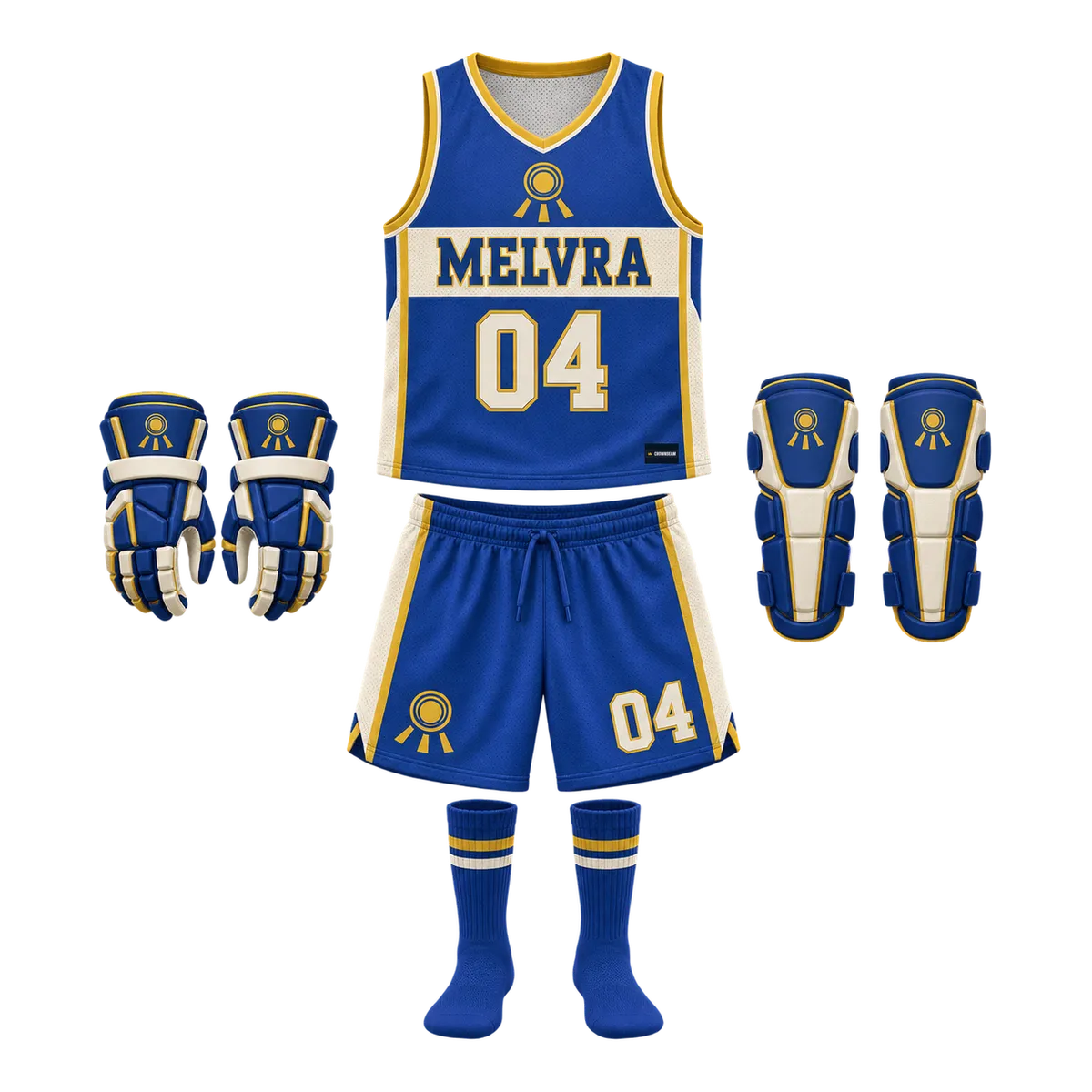 Melvra Retro Lacrosse design