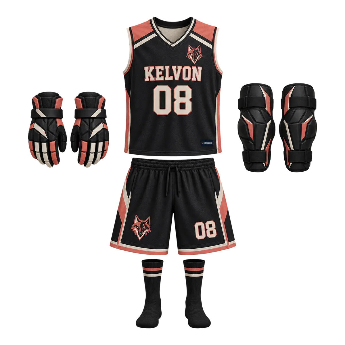 Kelvon Retro Lacrosse design