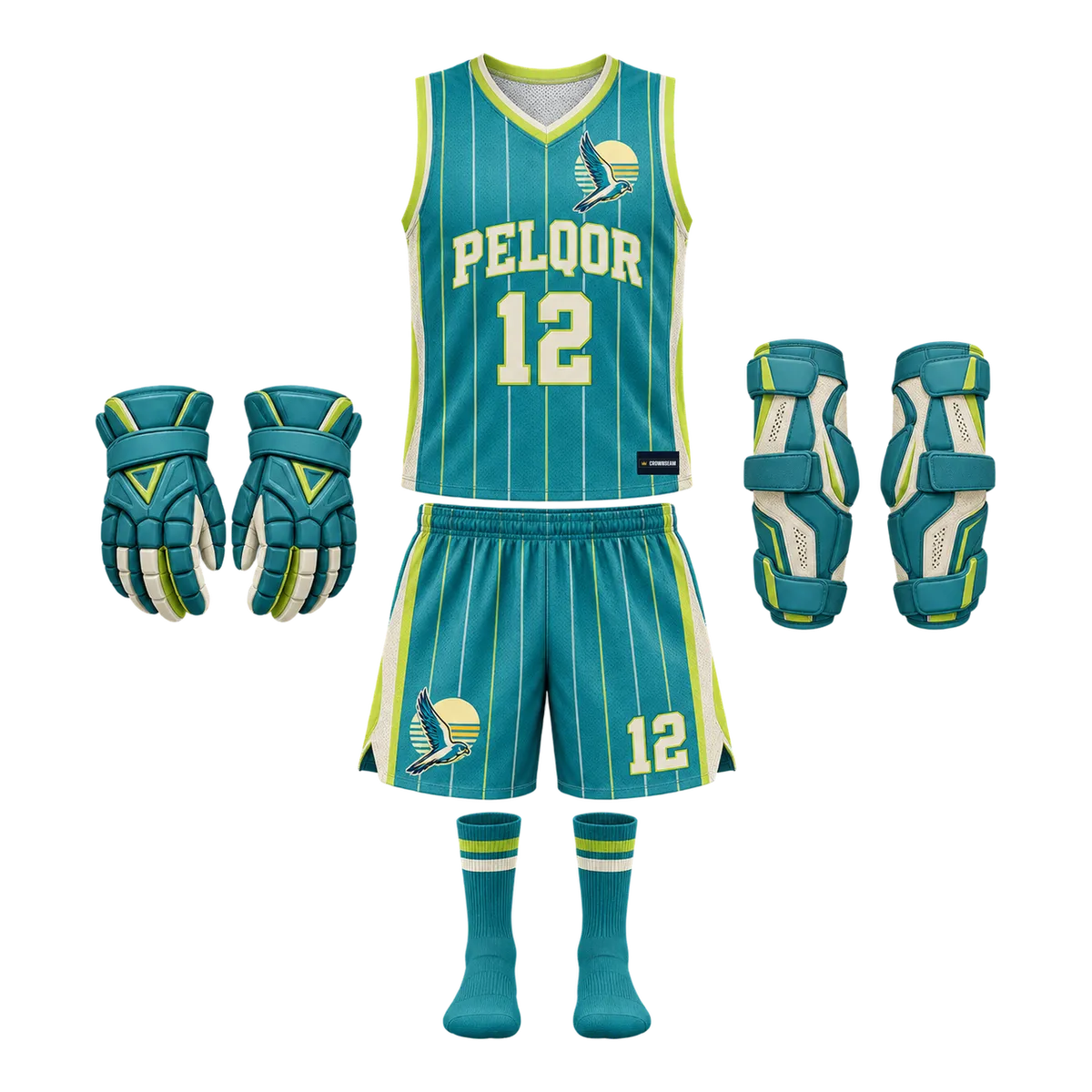 Pelqor Retro Lacrosse design
