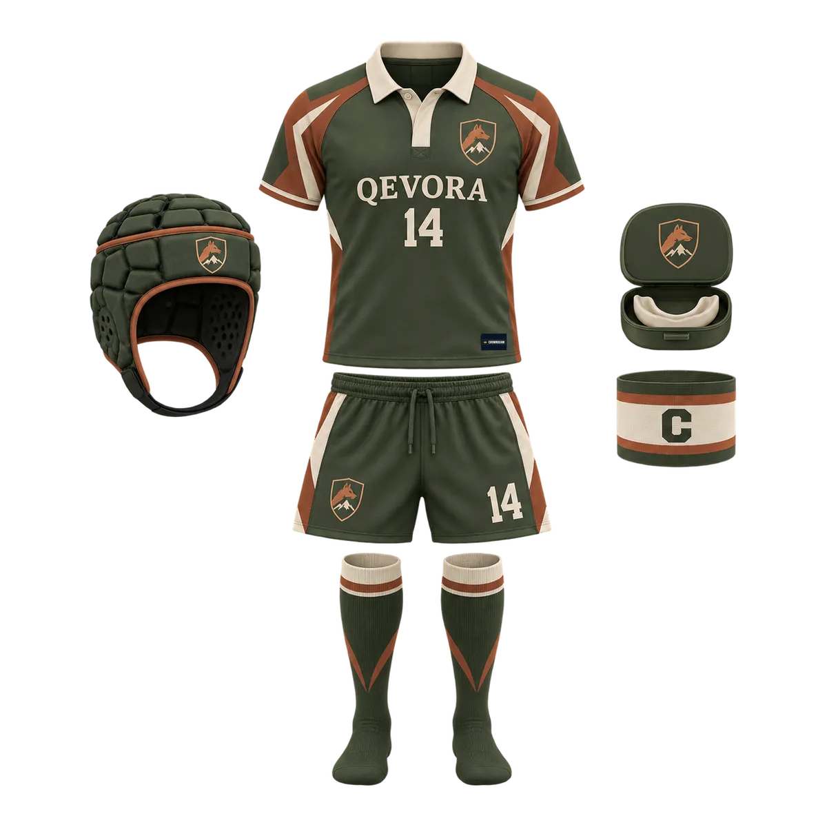 Qevora Modern Rugby design