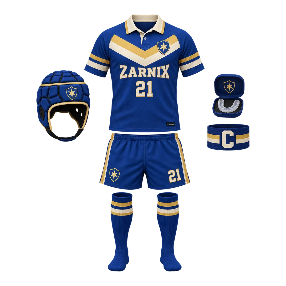Zarnix Retro Rugby design