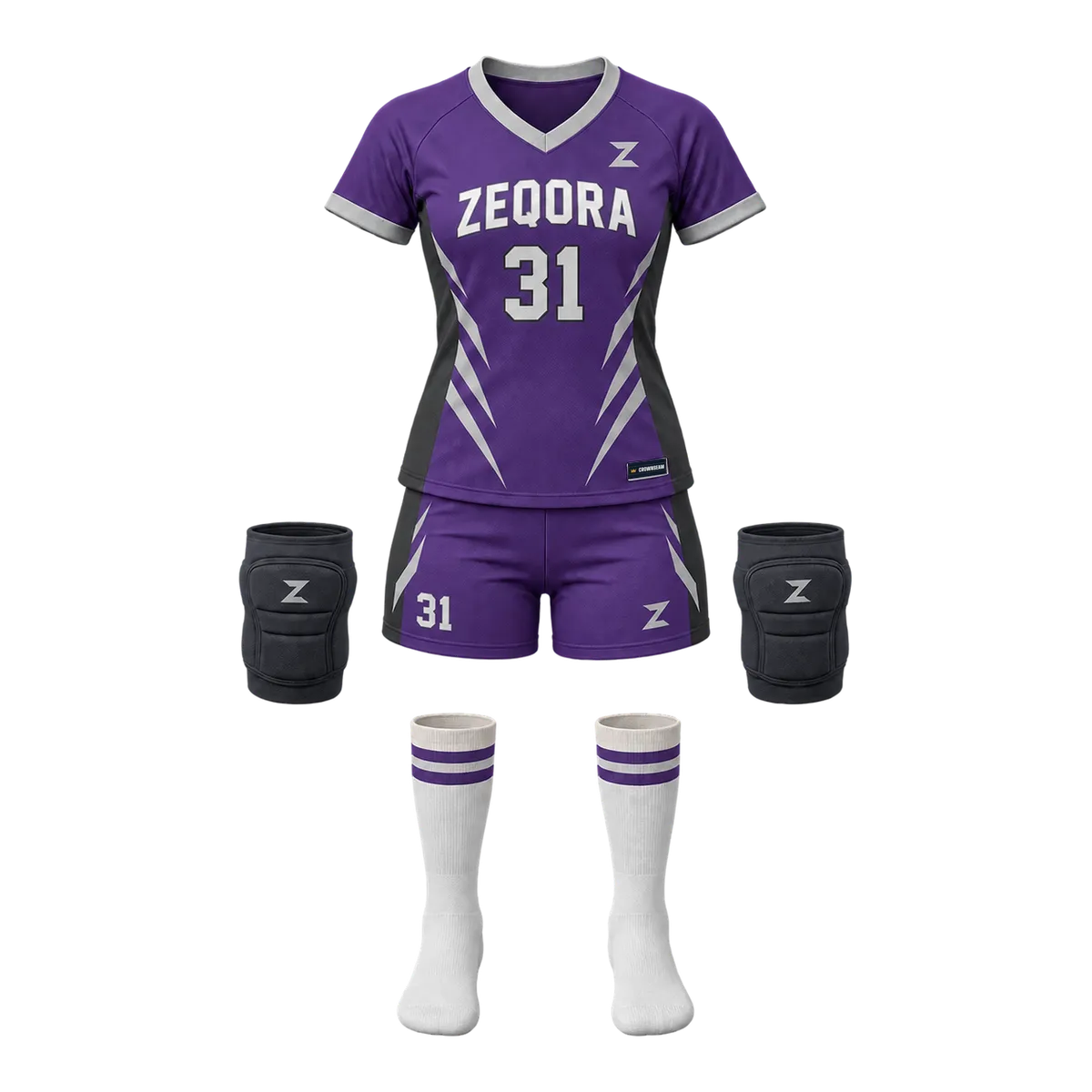 Zeqora Pro Volleyball design