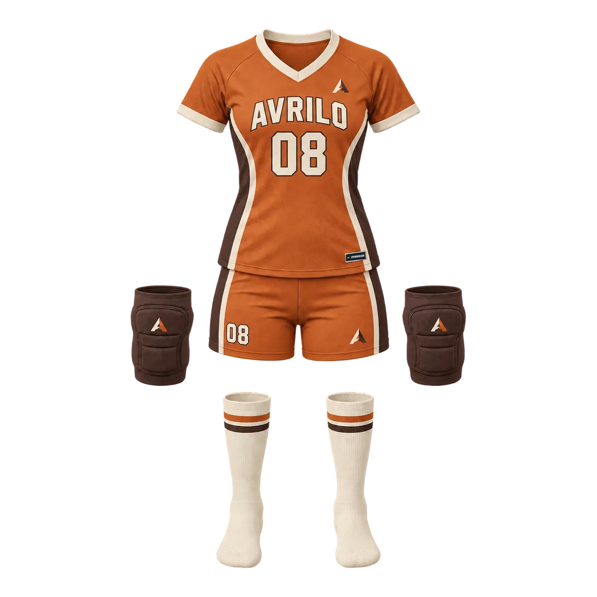 Avrilo Retro Volleyball design