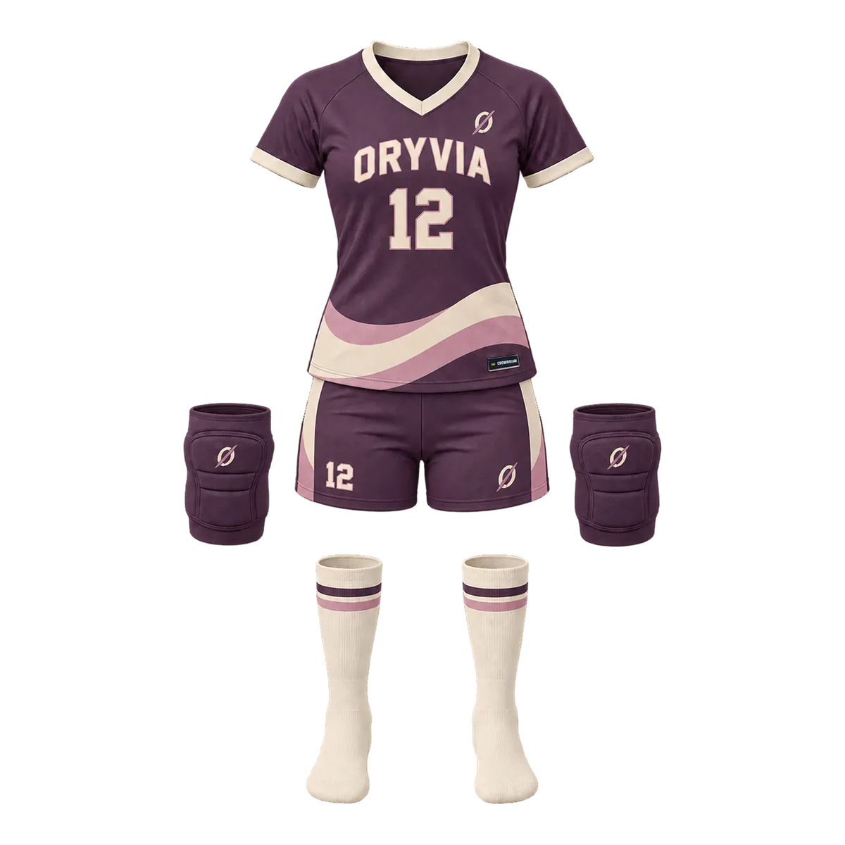 Oryvia Retro Volleyball design