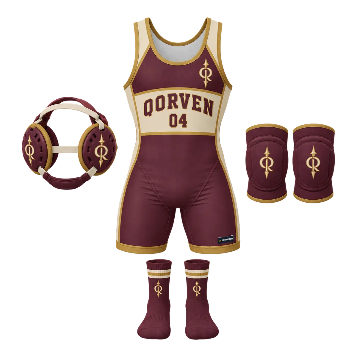 Qorven Retro Wrestling design