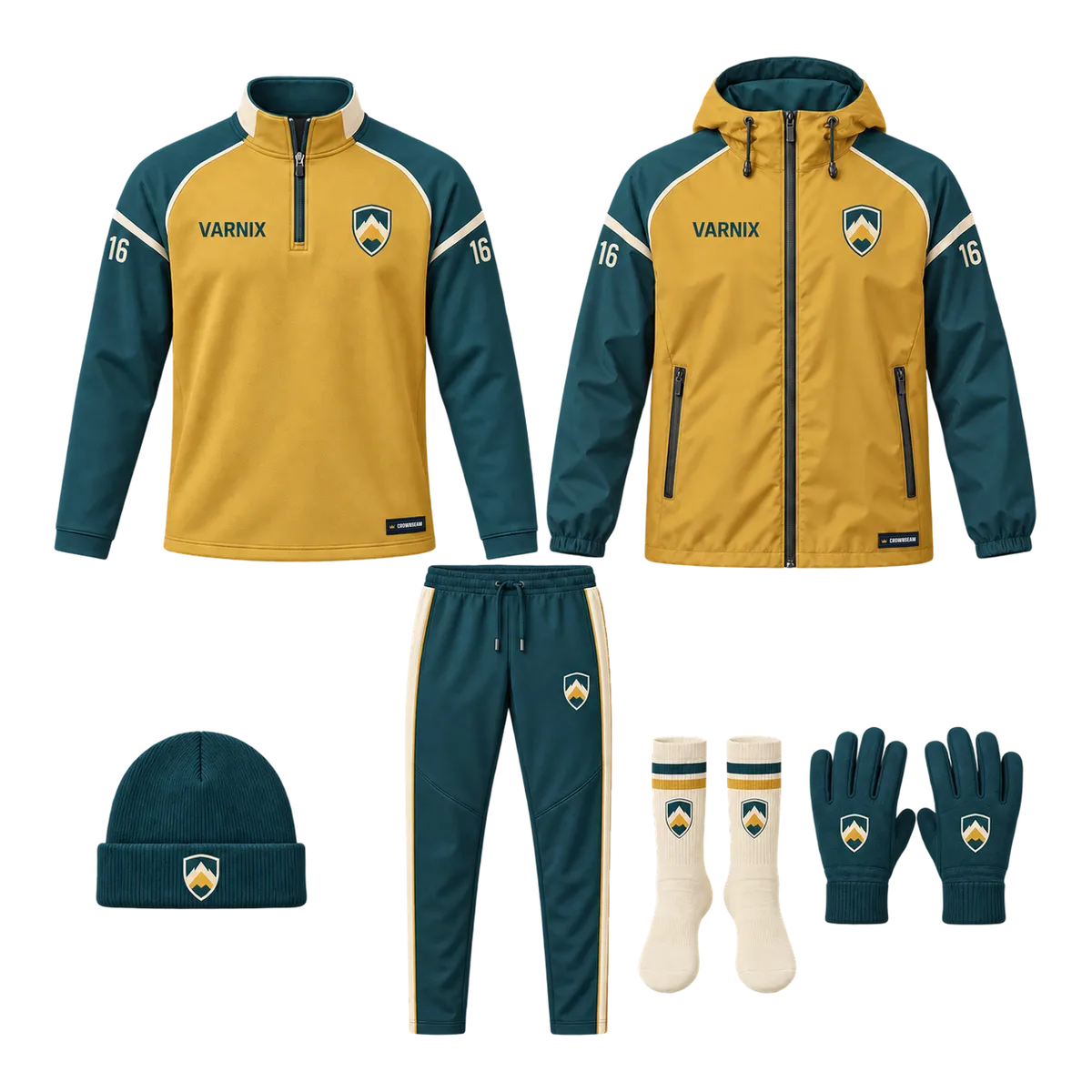 Varnix Retro Winter Training design
